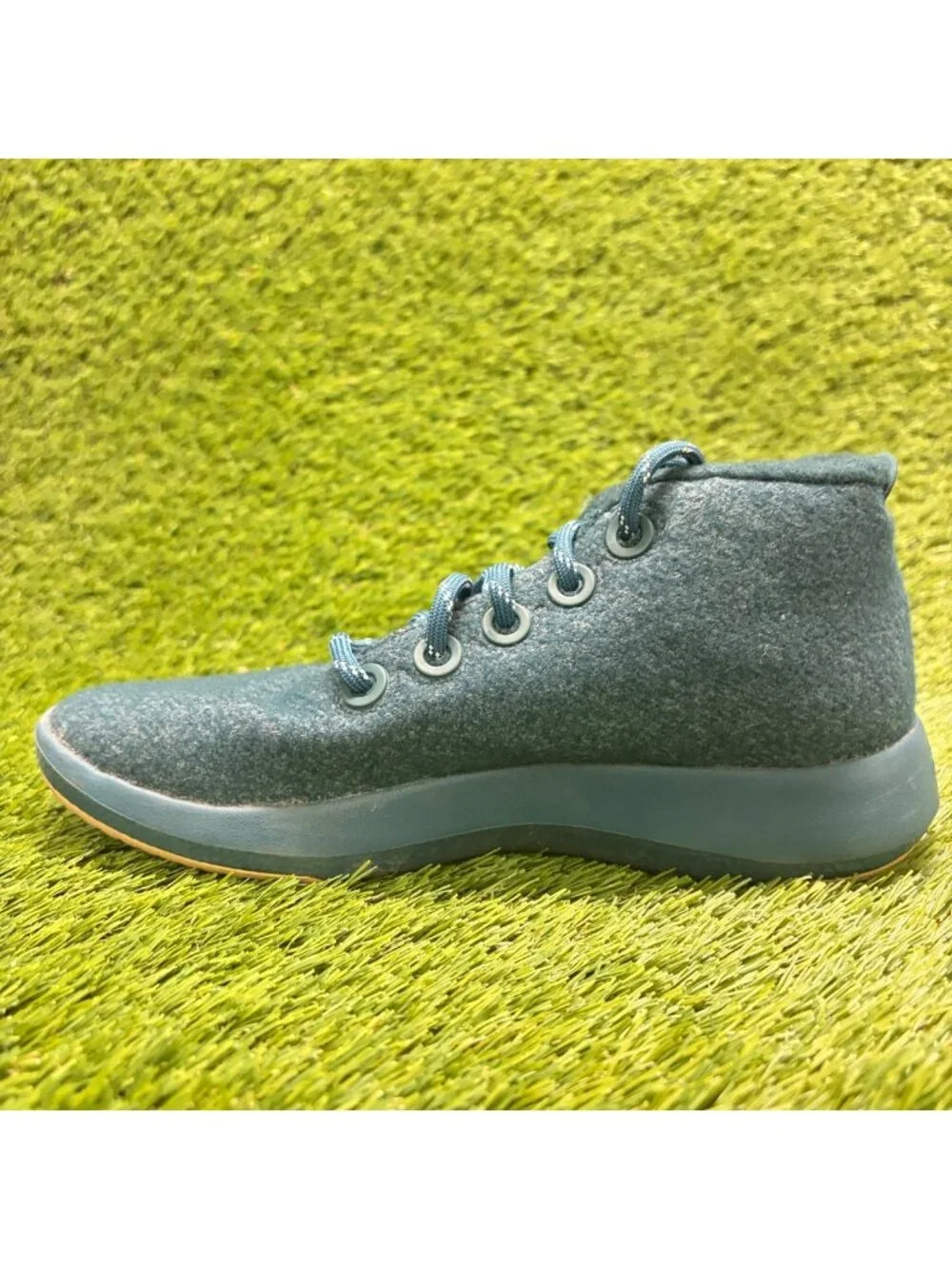 Allbirds Wool Runner Up Mizzles Womens Size 8 Green Athletic Shoes Sneakers